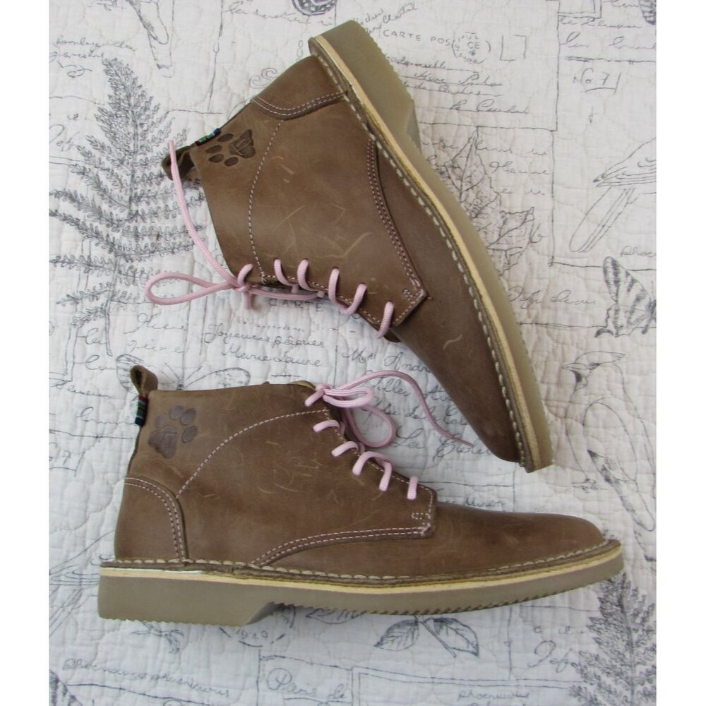 NEW $229 VELDSKOEN TAYLA JANE WOMEN'S CHUKKA LEATHER BOOTS SHOES Sz 6 - Picture 5 of 9